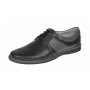 Pantofi barbati casual din piele naturala Negru GKR32N